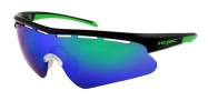 brýle HQBC ROQ M černo/zelené