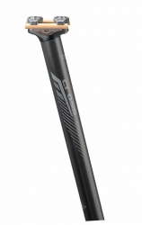 sedlovka MUD Cross Zero carbon 31,6/400mm černo/še