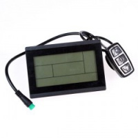 EVbike LCD Displej pro přímý pohon s ovládáním intenzity příšlapu (MR15) - EVBIKE