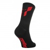 Ponožky PELLS Mask Black/Red - 35-38
