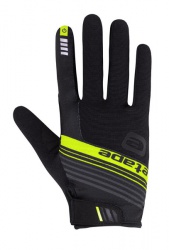 Etape – rukavice SPRING+, černá/žlutá fluo