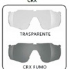 brýle SALICE 016ITACRX black/RWblue/clear+CRXsmoke